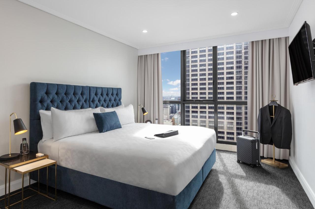 Meriton Suites Pitt Street, Sydney Eksteriør bilde Bedroom