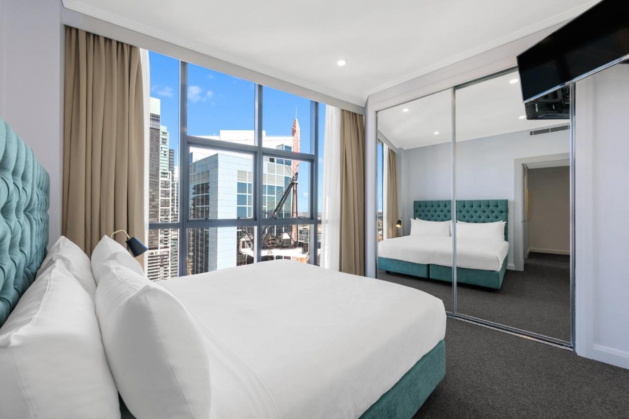 Meriton Suites Pitt Street, Sydney Eksteriør bilde Bedroom