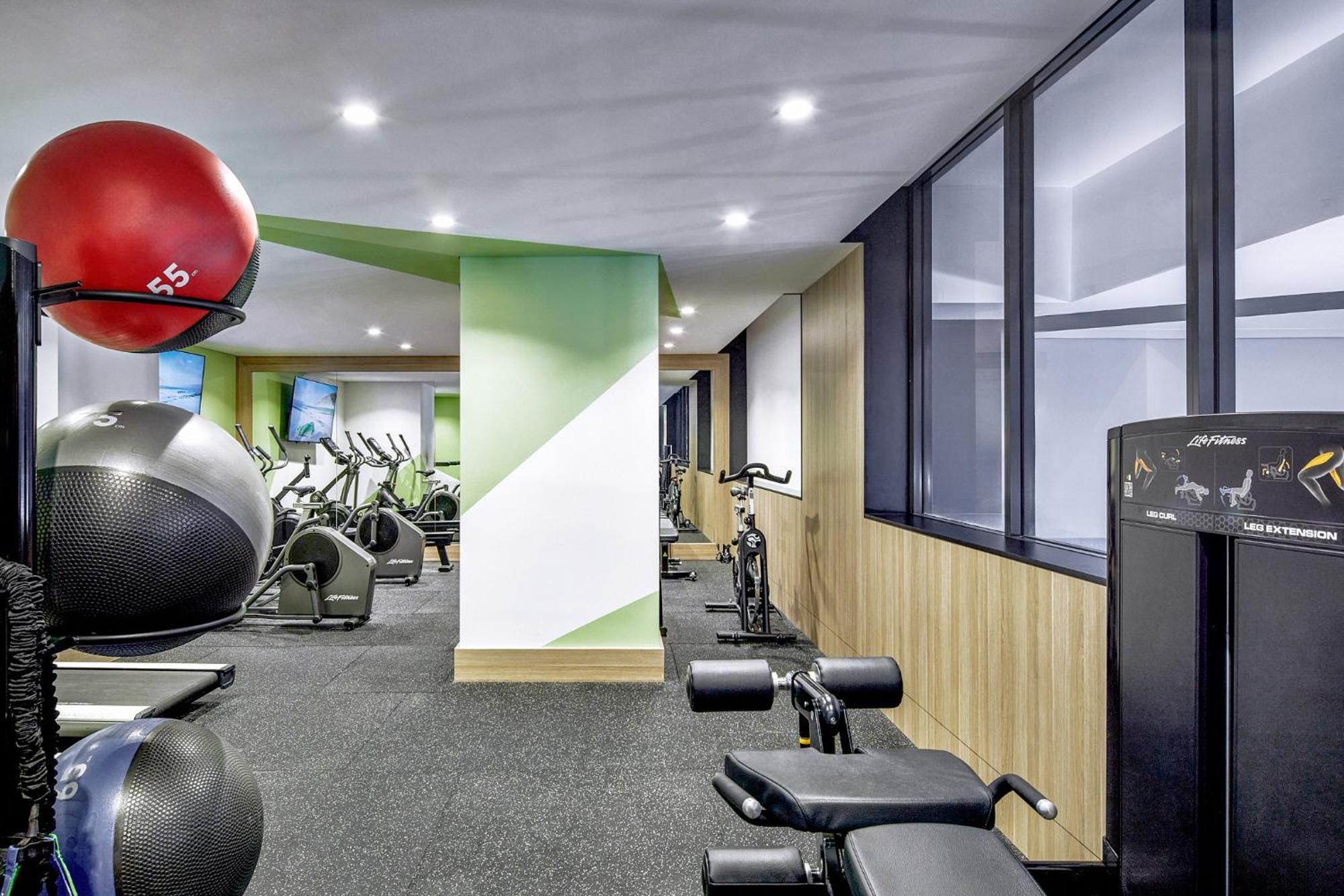 Meriton Suites Pitt Street, Sydney Eksteriør bilde The gym at the 2012 London Olympics
