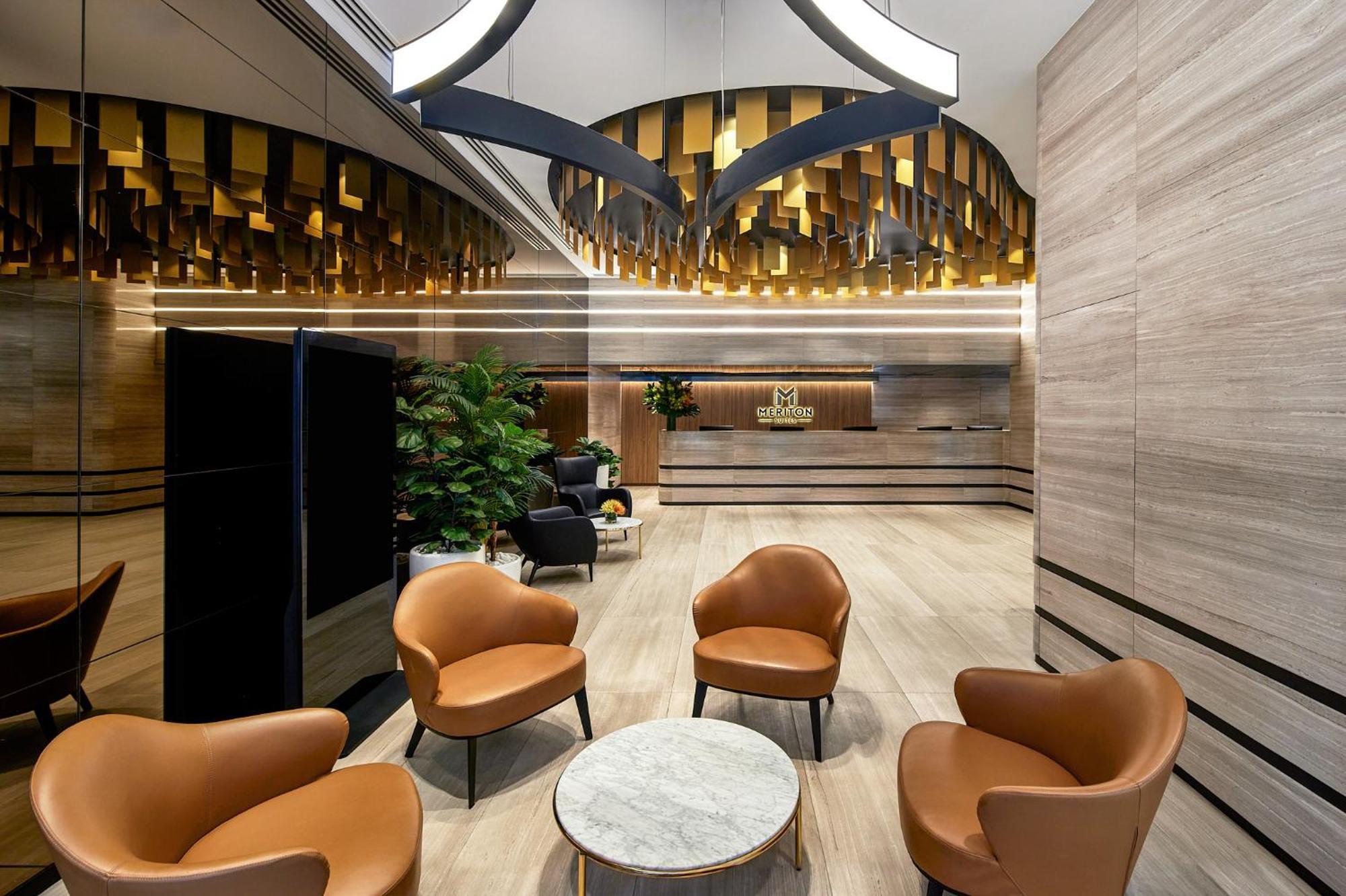 Meriton Suites Pitt Street, Sydney Eksteriør bilde The lounge at the airport